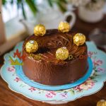 Ferrero Rocher Cake Layers